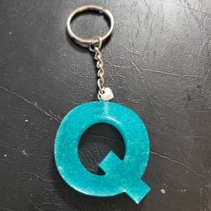 Handmade resin keychain